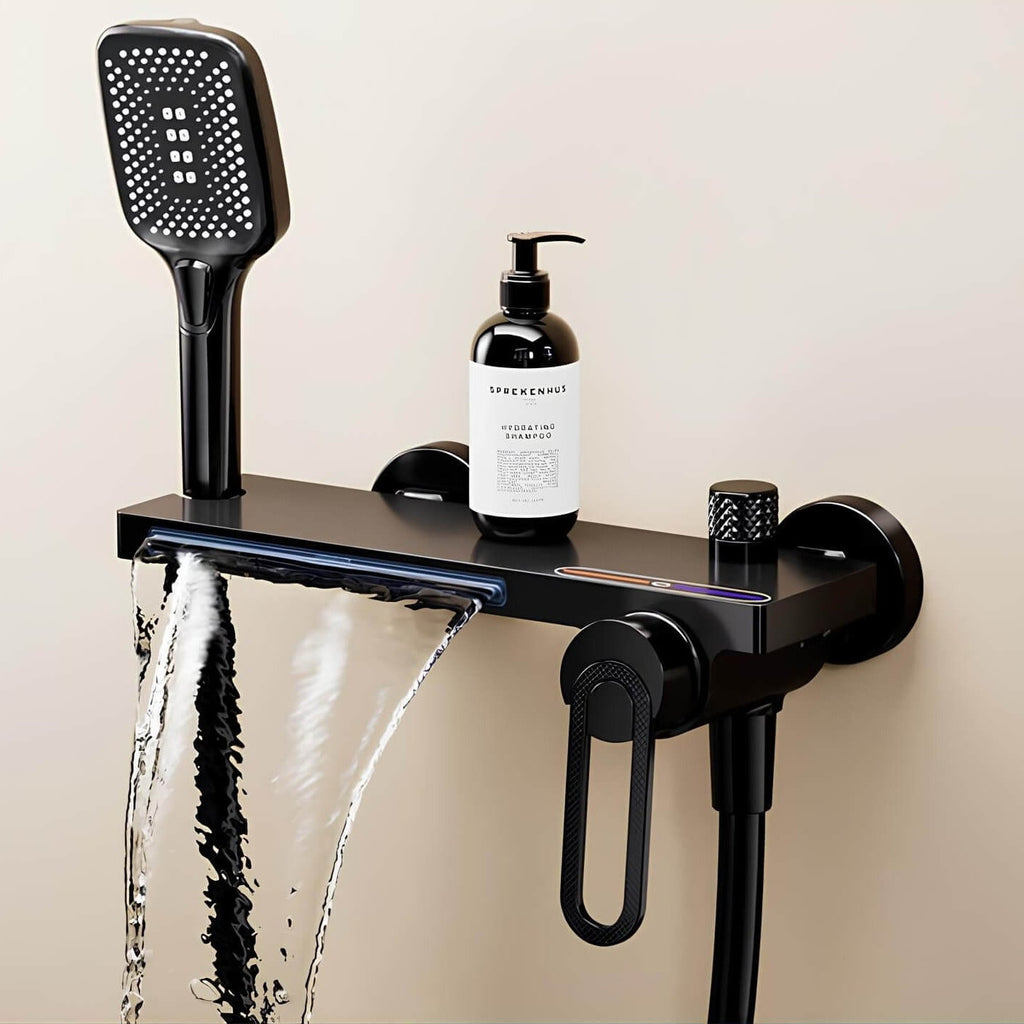 Robinet douche baignoire mural avec douchette  Le Mitigeur