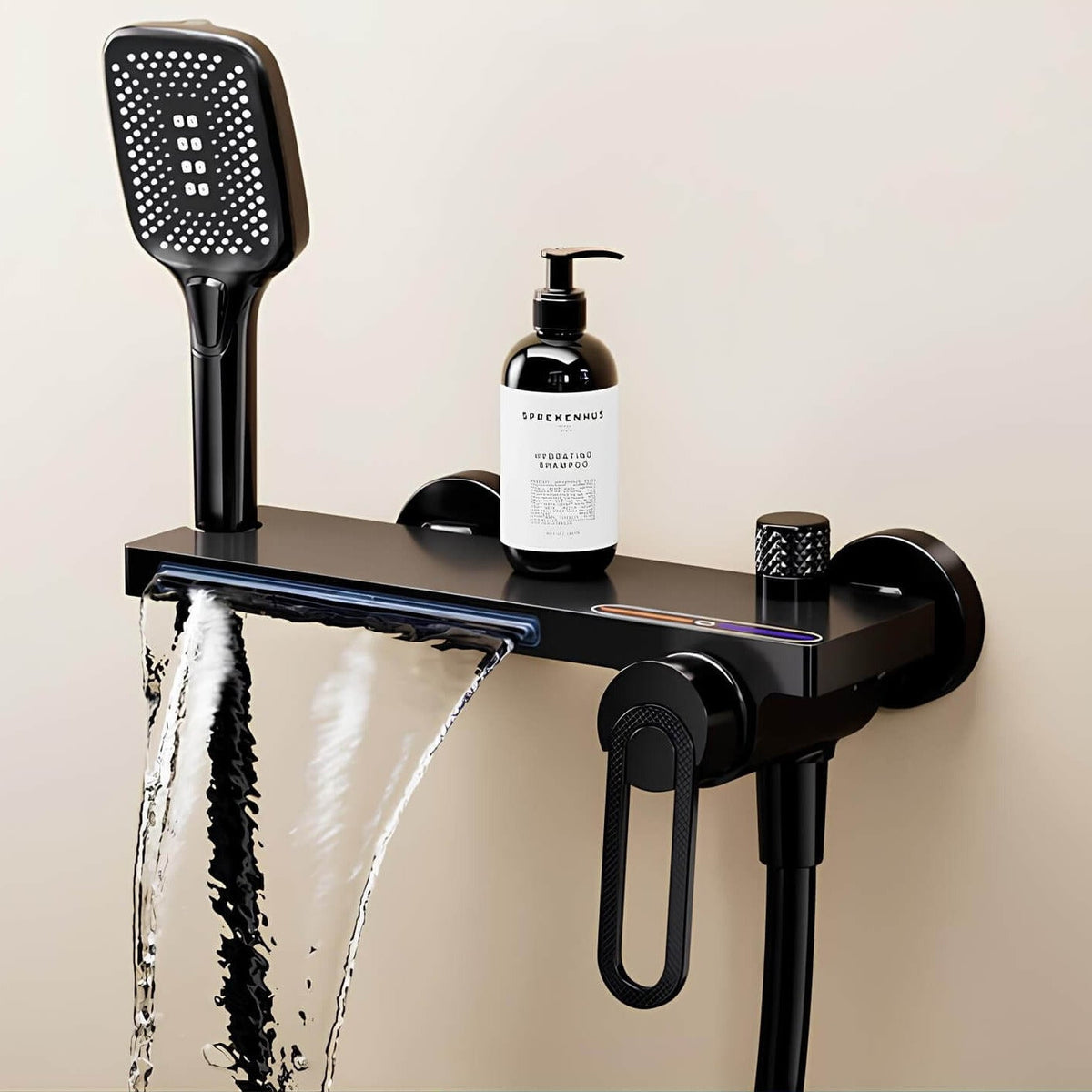 Robinet douche baignoire mural avec douchette  Le Mitigeur