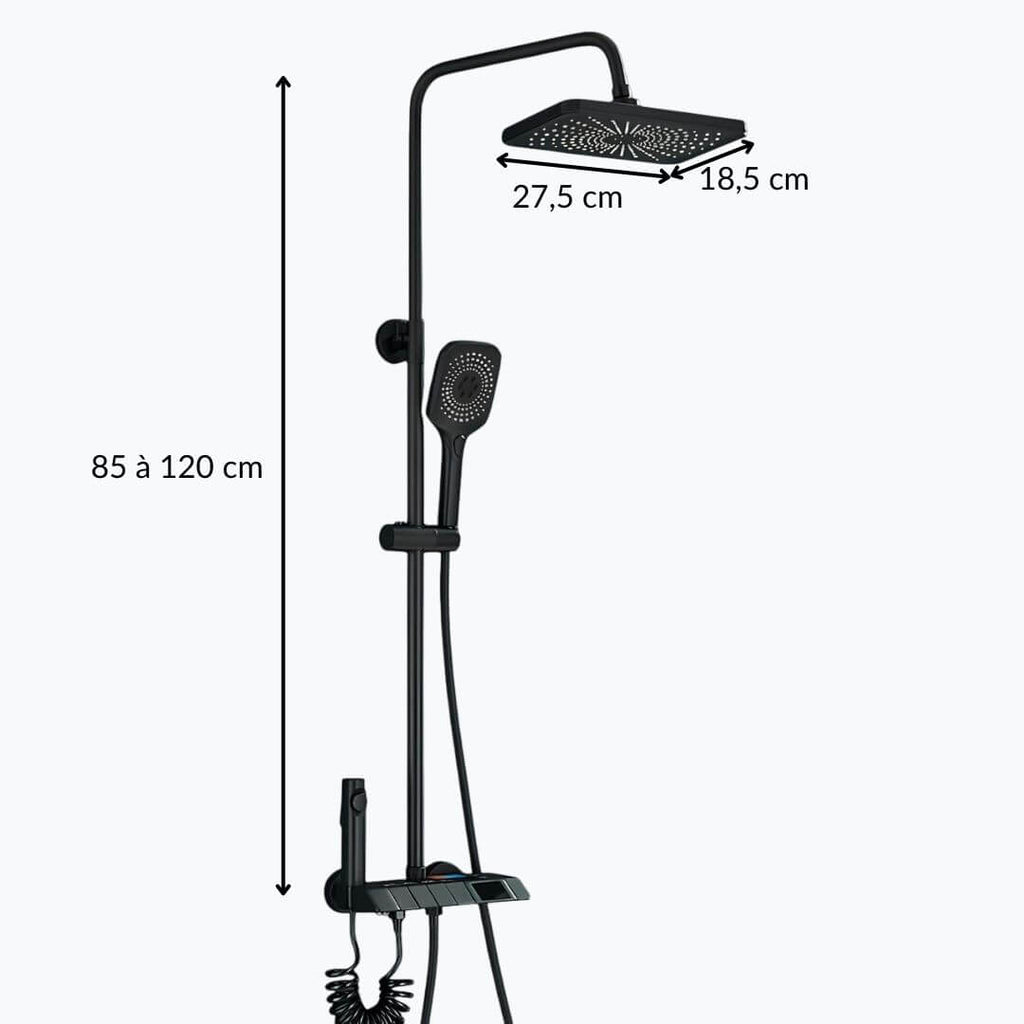 Robinet douche digital style piano  Le Mitigeur