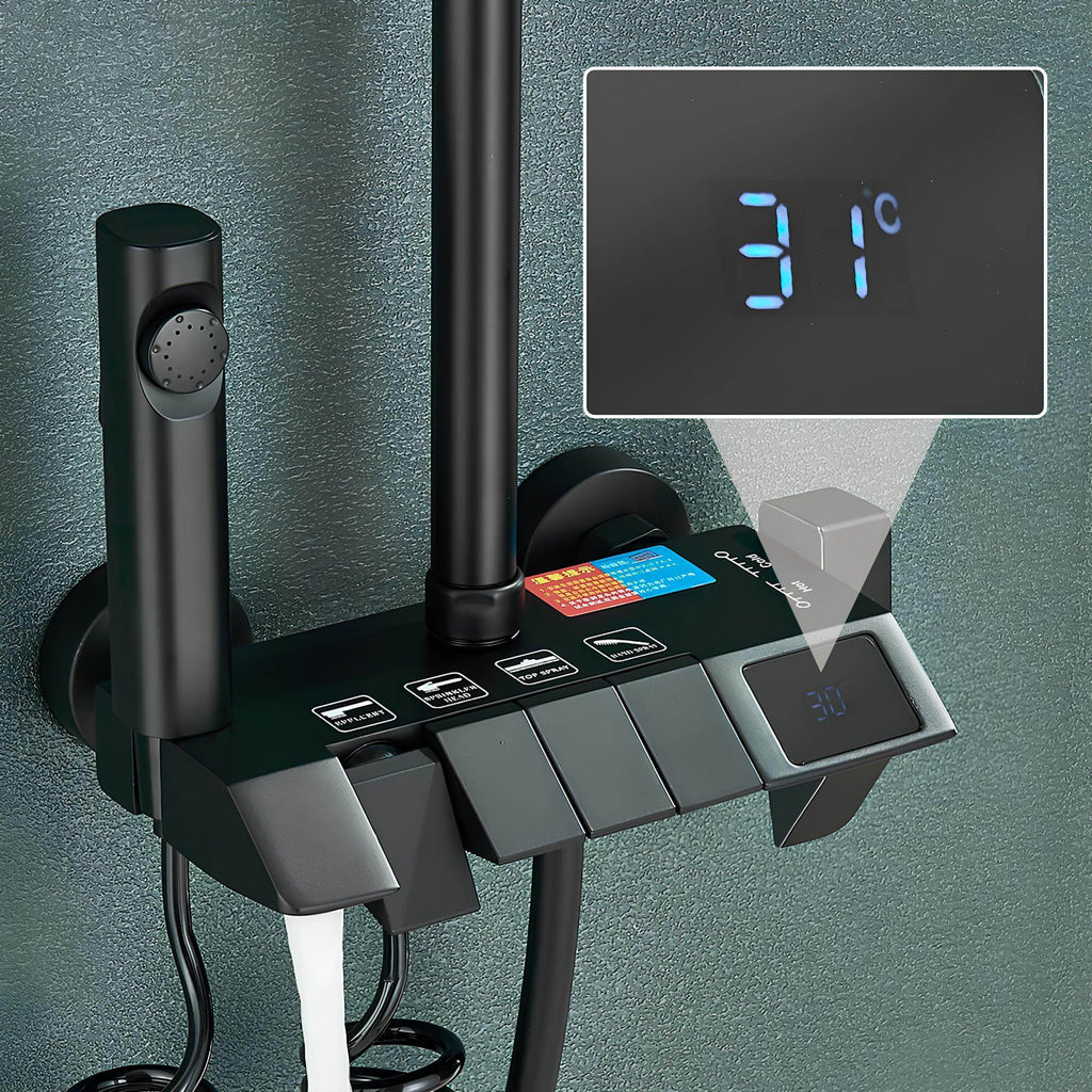 Robinet douche digital style piano  Le Mitigeur