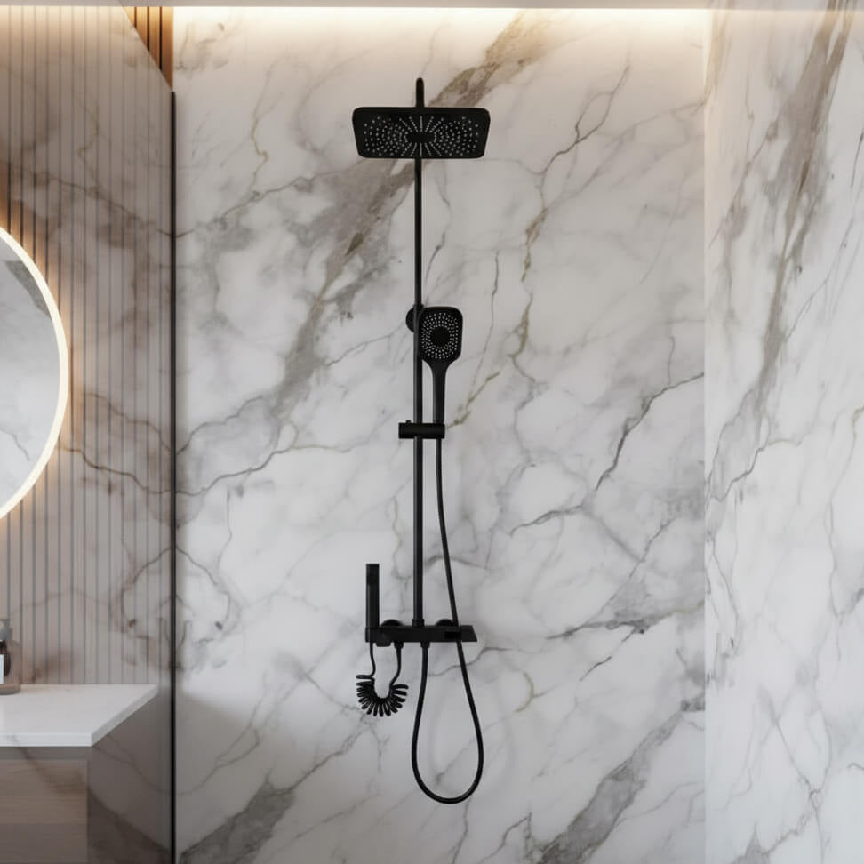 Robinet douche digital style piano  Le Mitigeur