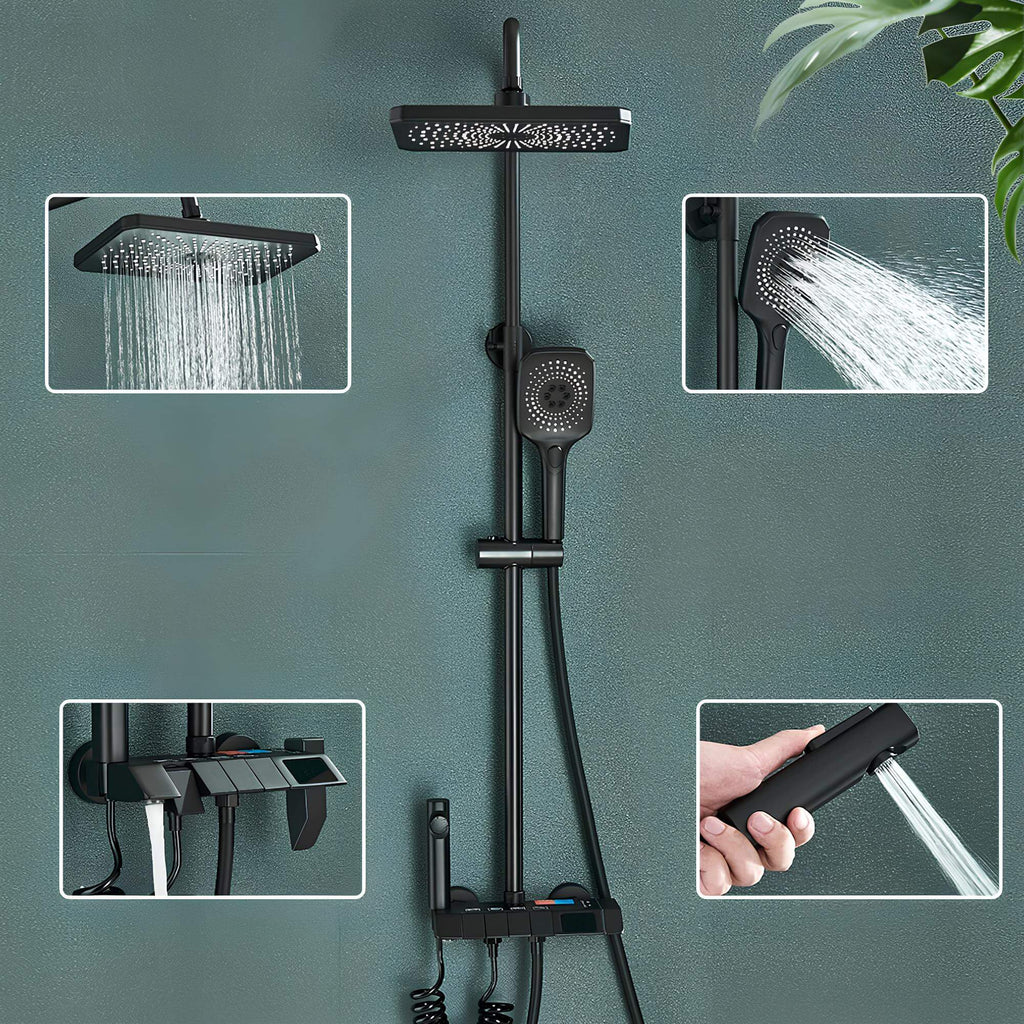 Robinet douche digital style piano  Le Mitigeur