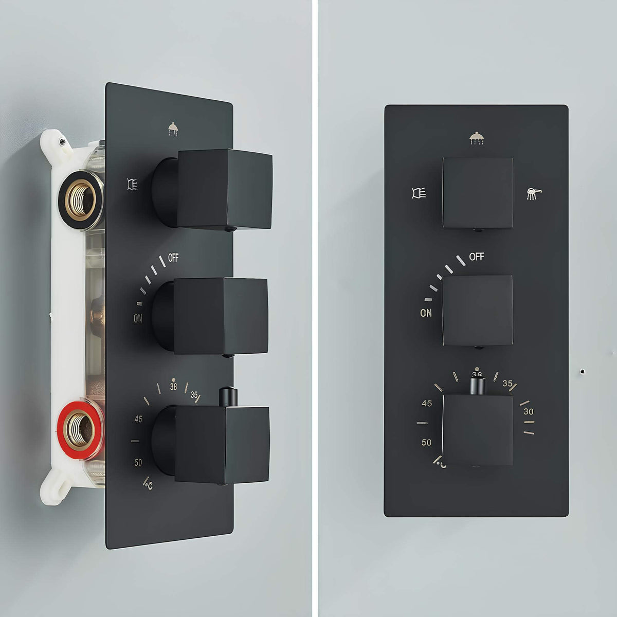Robinet douche encastré cascade  Le Mitigeur