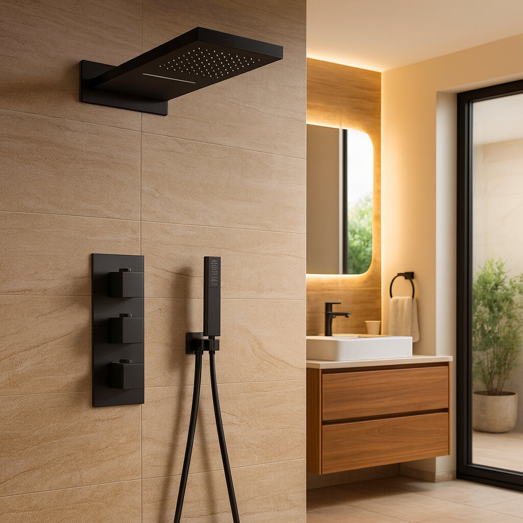 Robinet douche encastré cascade  Le Mitigeur
