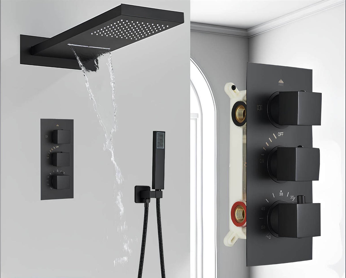 Robinet douche encastré cascade  Le Mitigeur