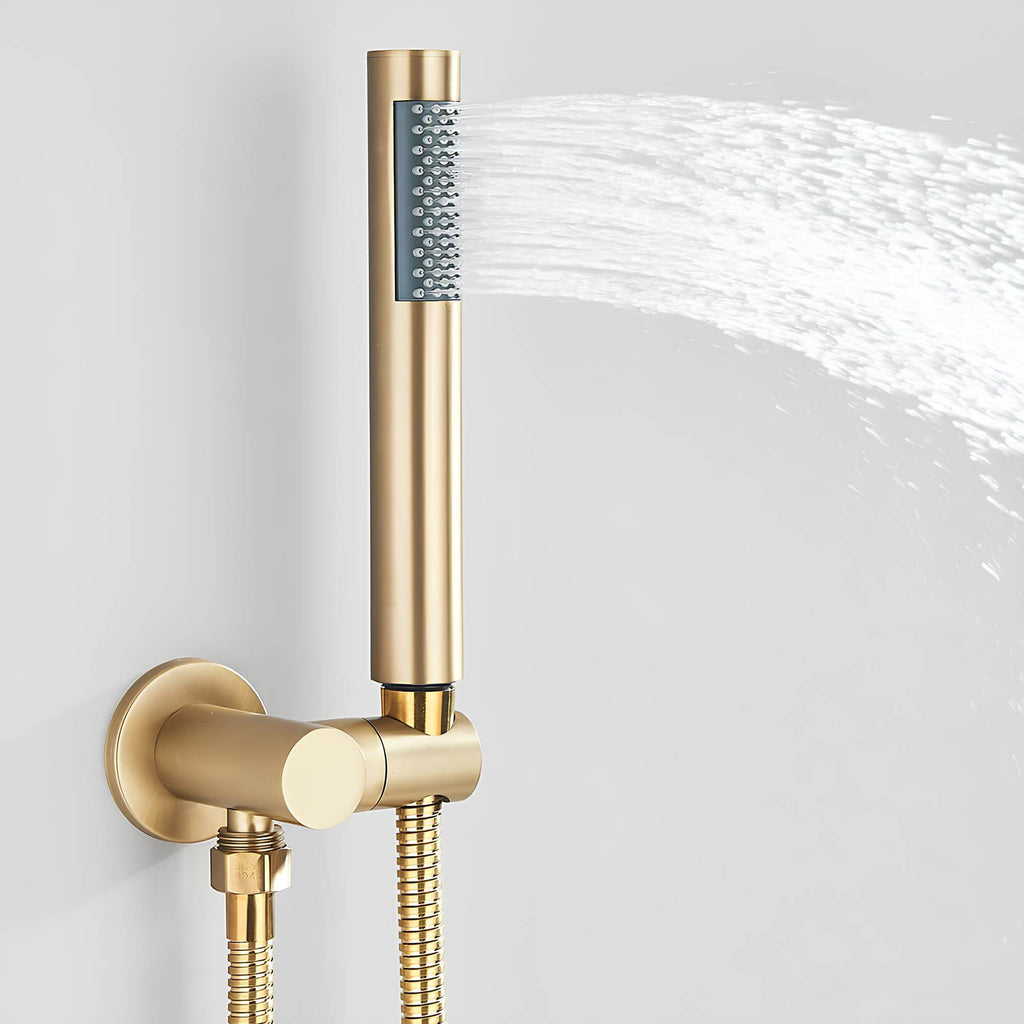 Robinet de douche encastré rond