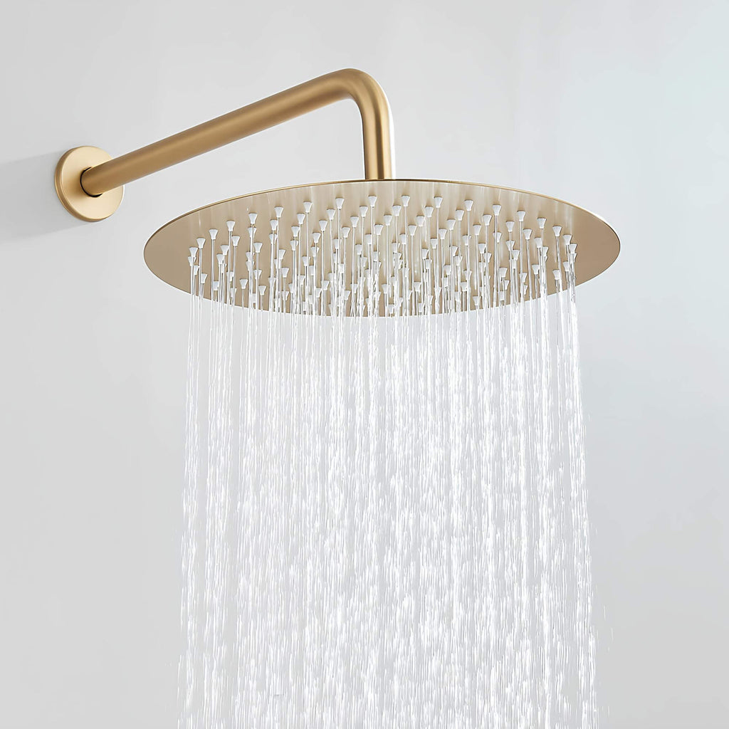 Robinet de douche encastré rond