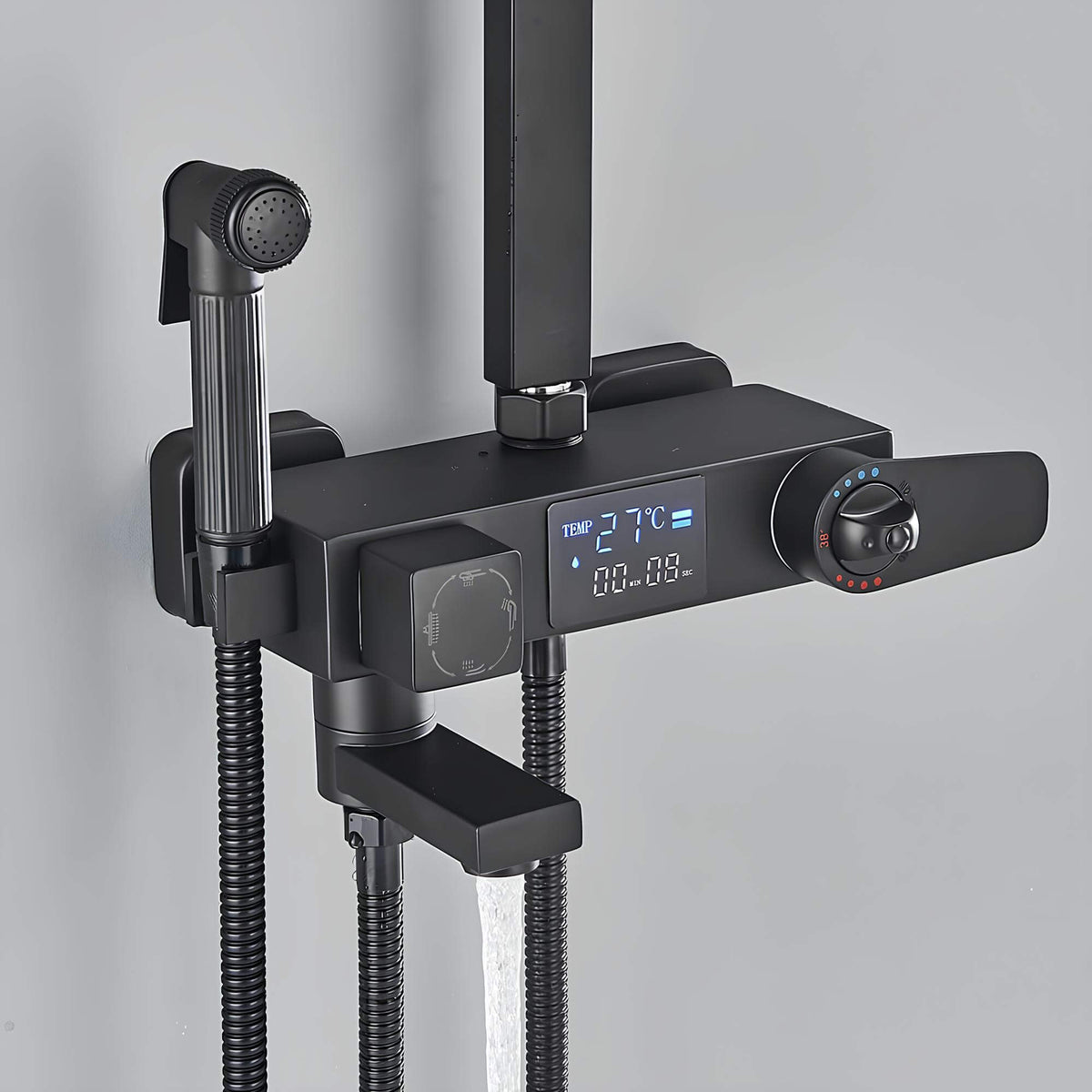 Robinet douche thermostatique 4 sorties  Le Mitigeur