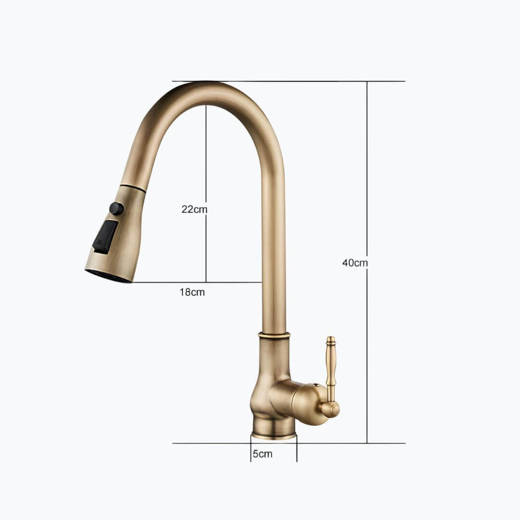 Robinet de cuisine – d'esprit antique
