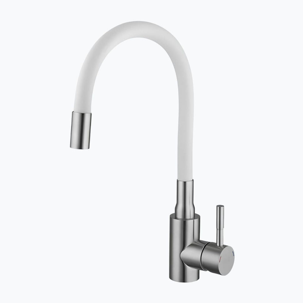 Robinet douchette flexible avec col coloré  Le Mitigeur