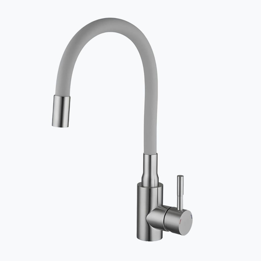 Robinet douchette flexible avec col coloré  Le Mitigeur