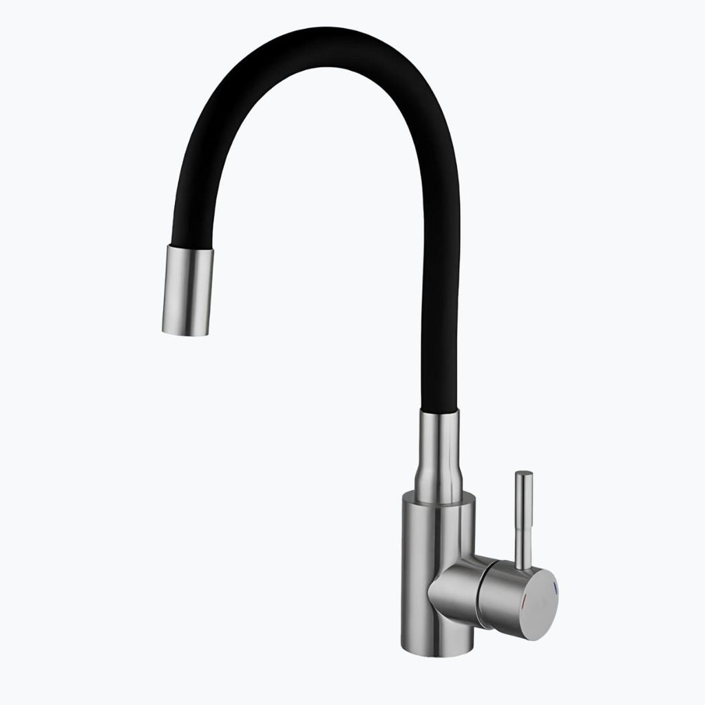 Robinet douchette flexible avec col coloré  Le Mitigeur