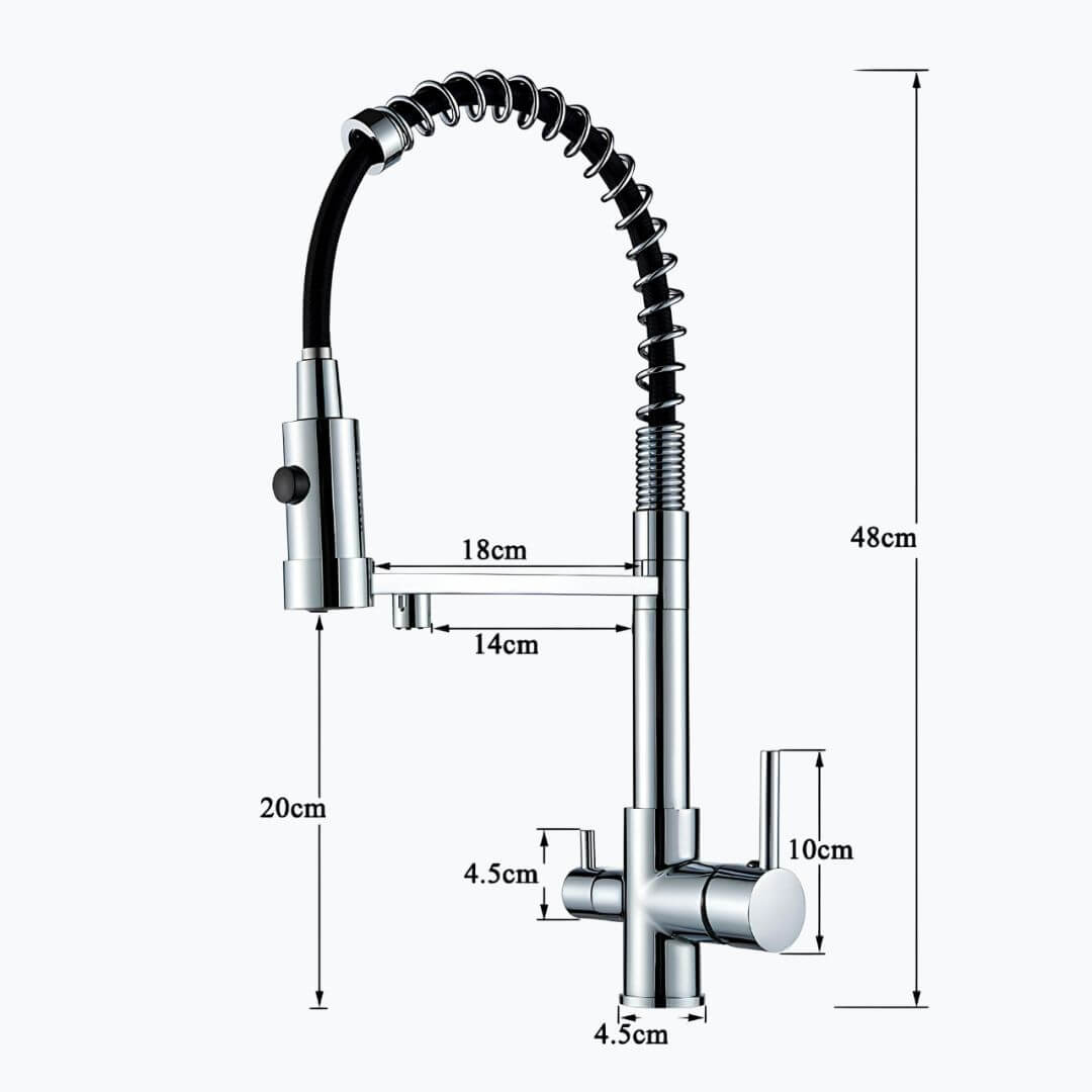 Robinet douchette multifonction  Le Mitigeur