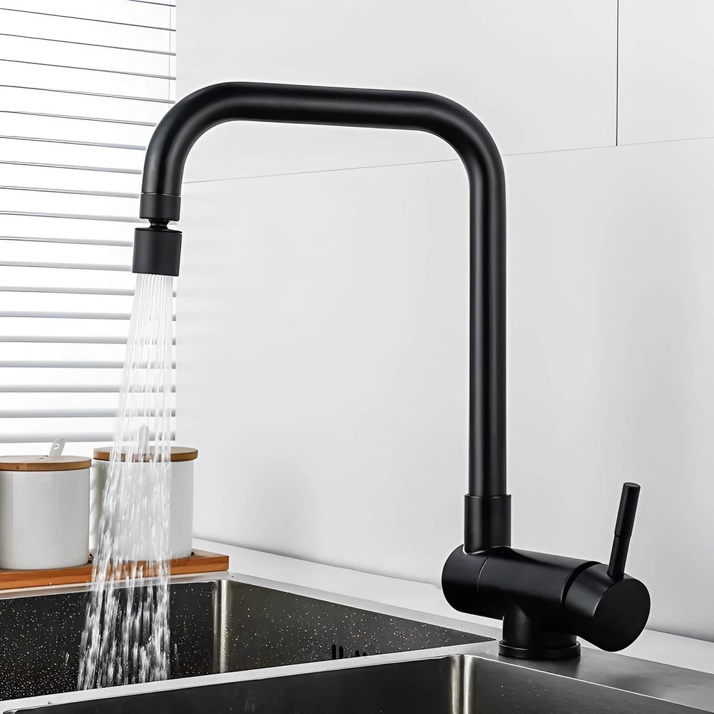 Robinet de lavabo en inox