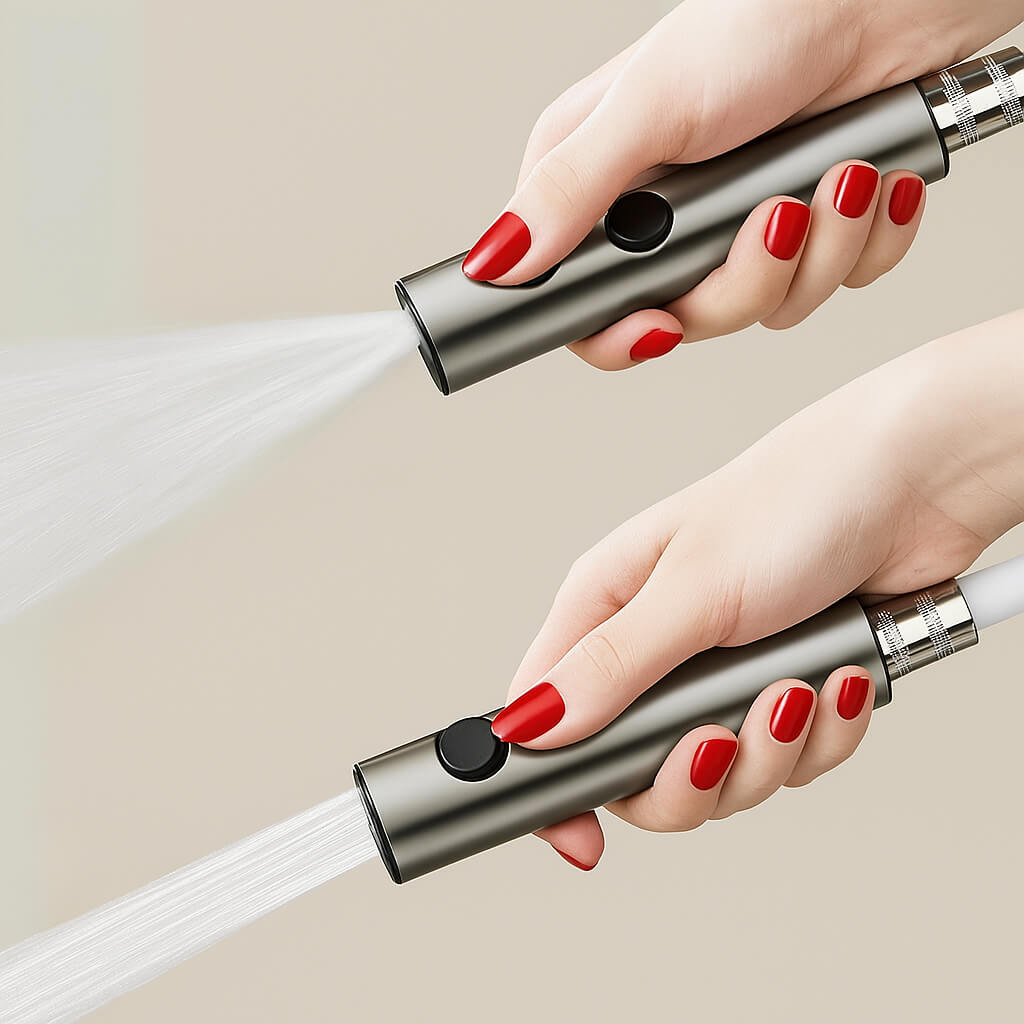 Robinet douchette WC double jet  Le Mitigeur