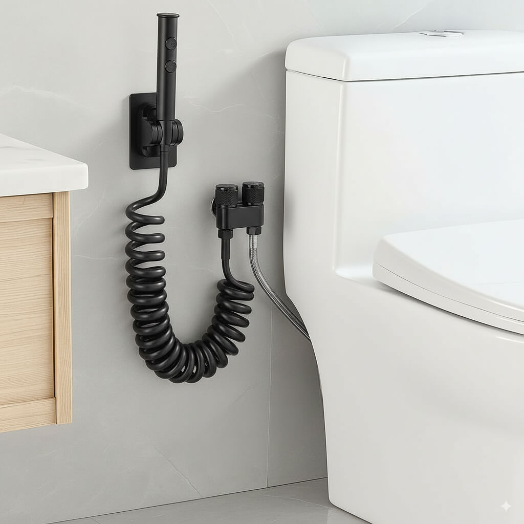 Robinet douchette WC double jet  Le Mitigeur