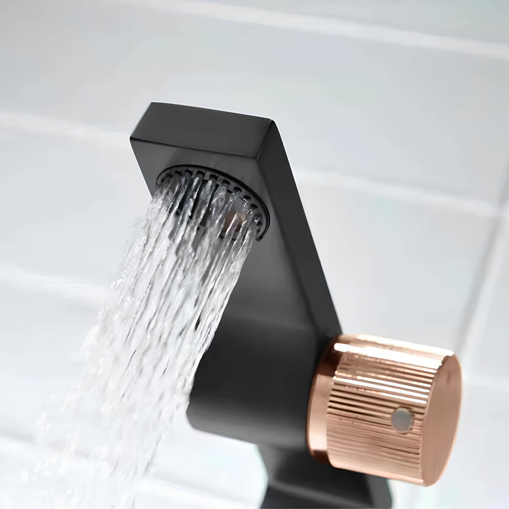 Robinet en laiton brossé – mitigeur design innovant  Le Mitigeur