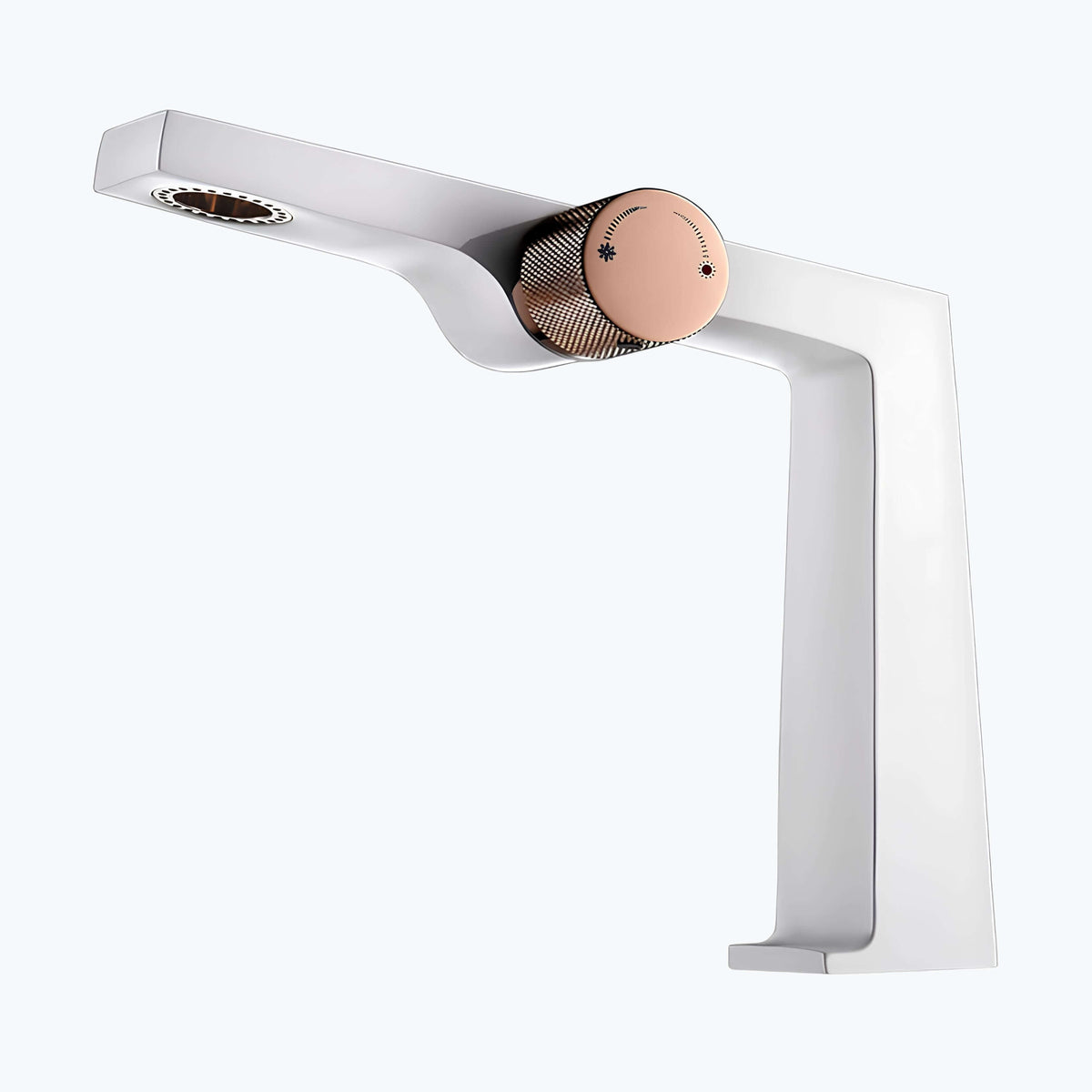 Robinet en laiton brossé – mitigeur design innovant  Le Mitigeur