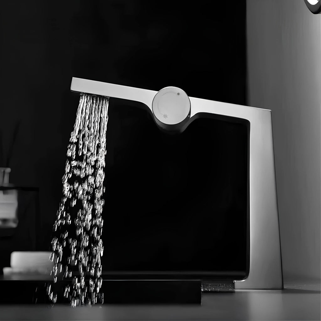 Robinet en laiton brossé – mitigeur design innovant  Le Mitigeur