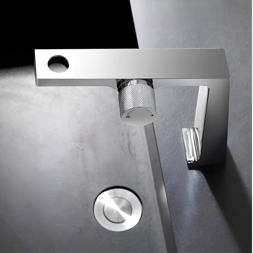 Robinet en laiton brossé – mitigeur design innovant  Le Mitigeur