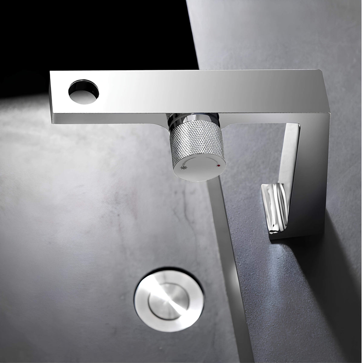 Robinet en laiton brossé – mitigeur design innovant  Le Mitigeur