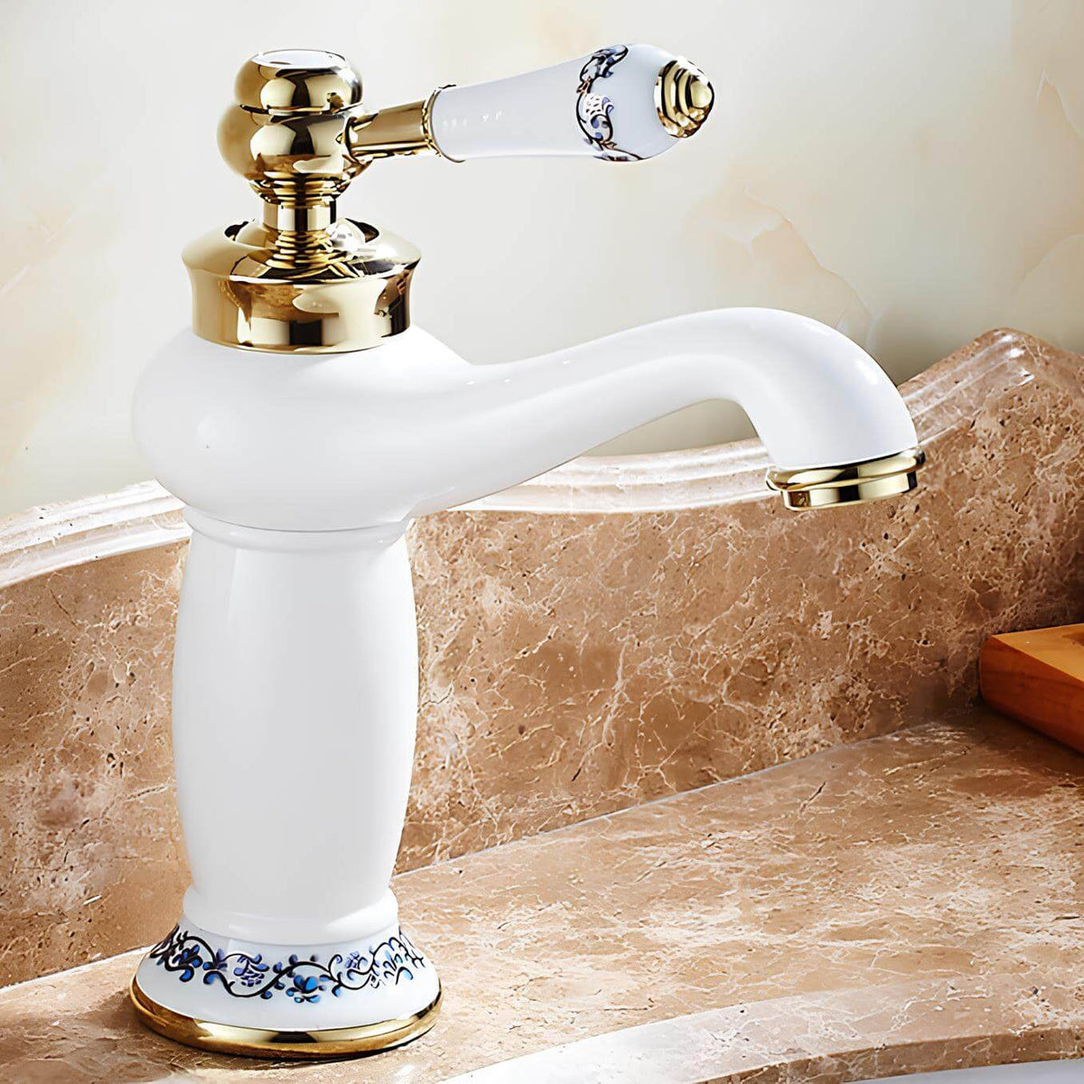 Robinet lavabo en laiton finition antique  Le Mitigeur