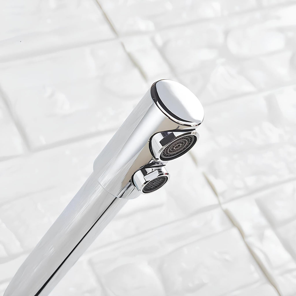 Robinet de lavabo à double sortie