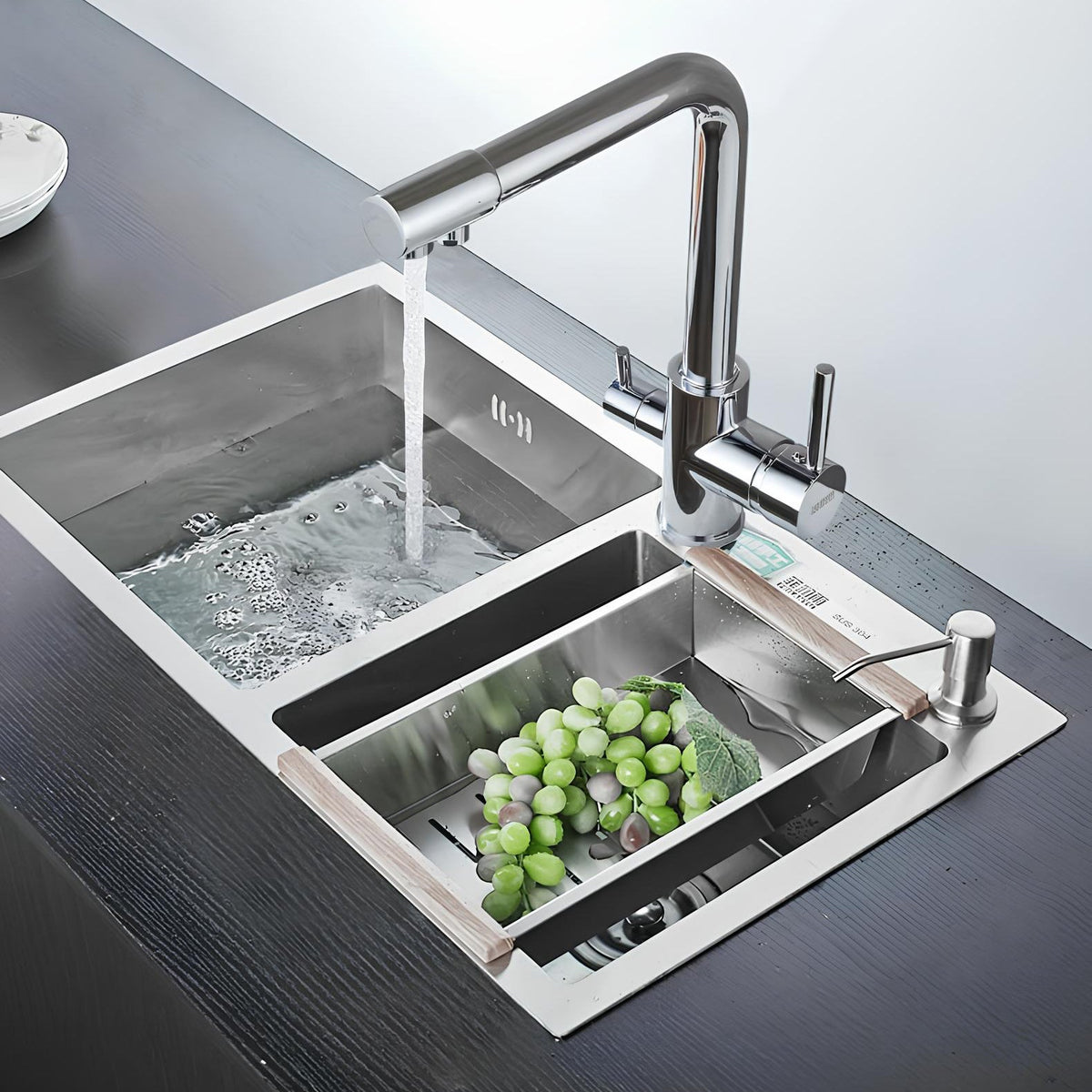 Robinet évier avec double sortie  Le Mitigeur