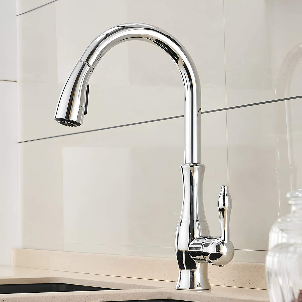 Robinet douchette pour cuisine prestige  Le Mitigeur