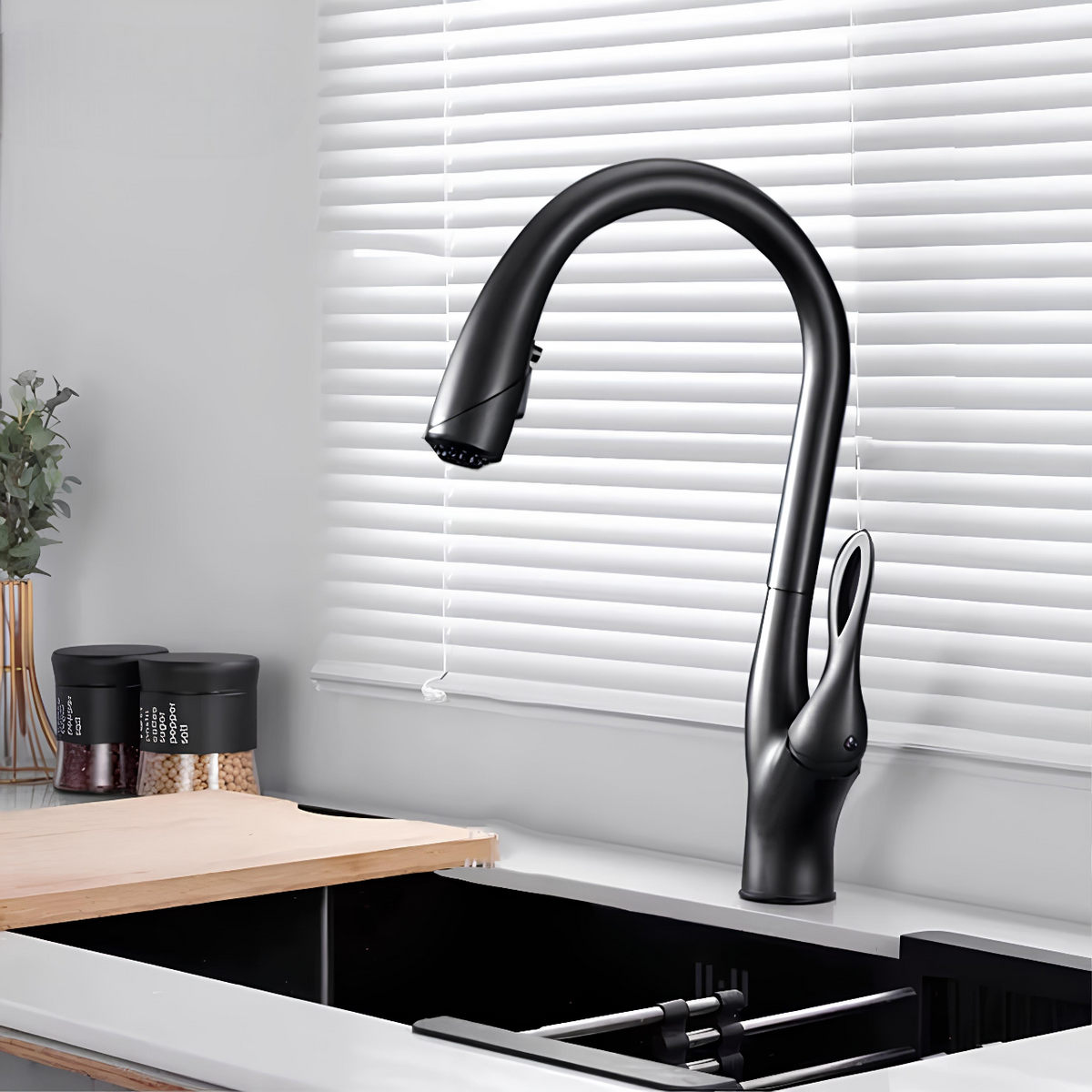 Robinet douchette évier - design luxueux  Le Mitigeur