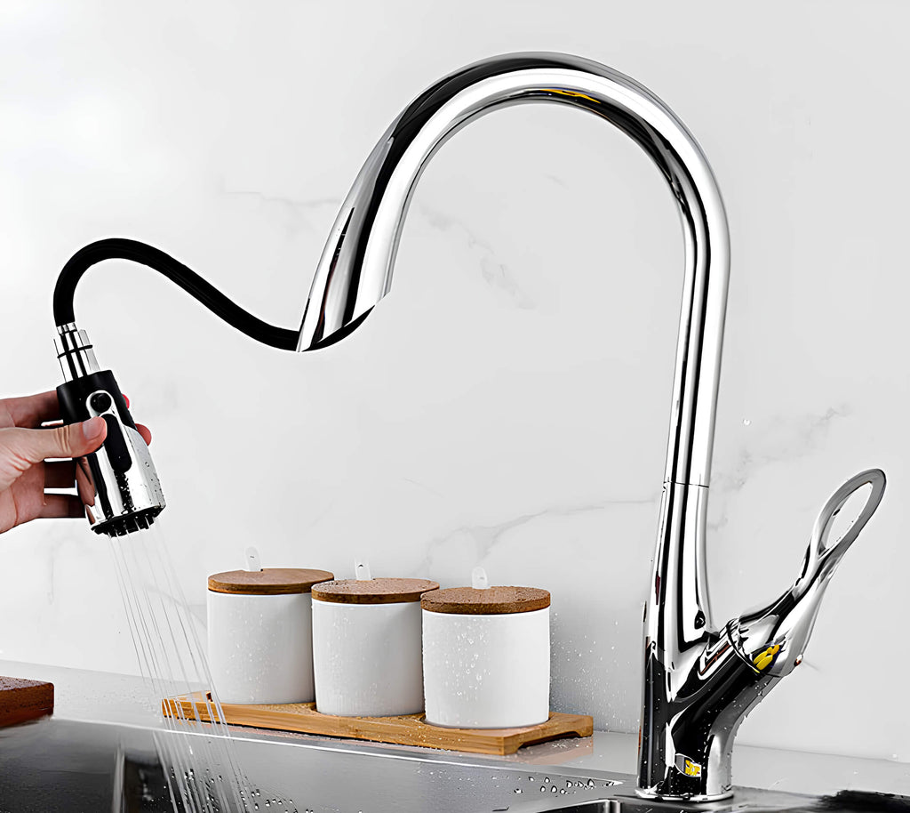 Robinet douchette évier - design luxueux  Le Mitigeur