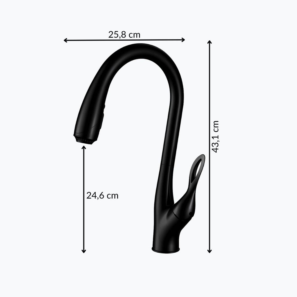 Robinet douchette évier - design luxueux  Le Mitigeur