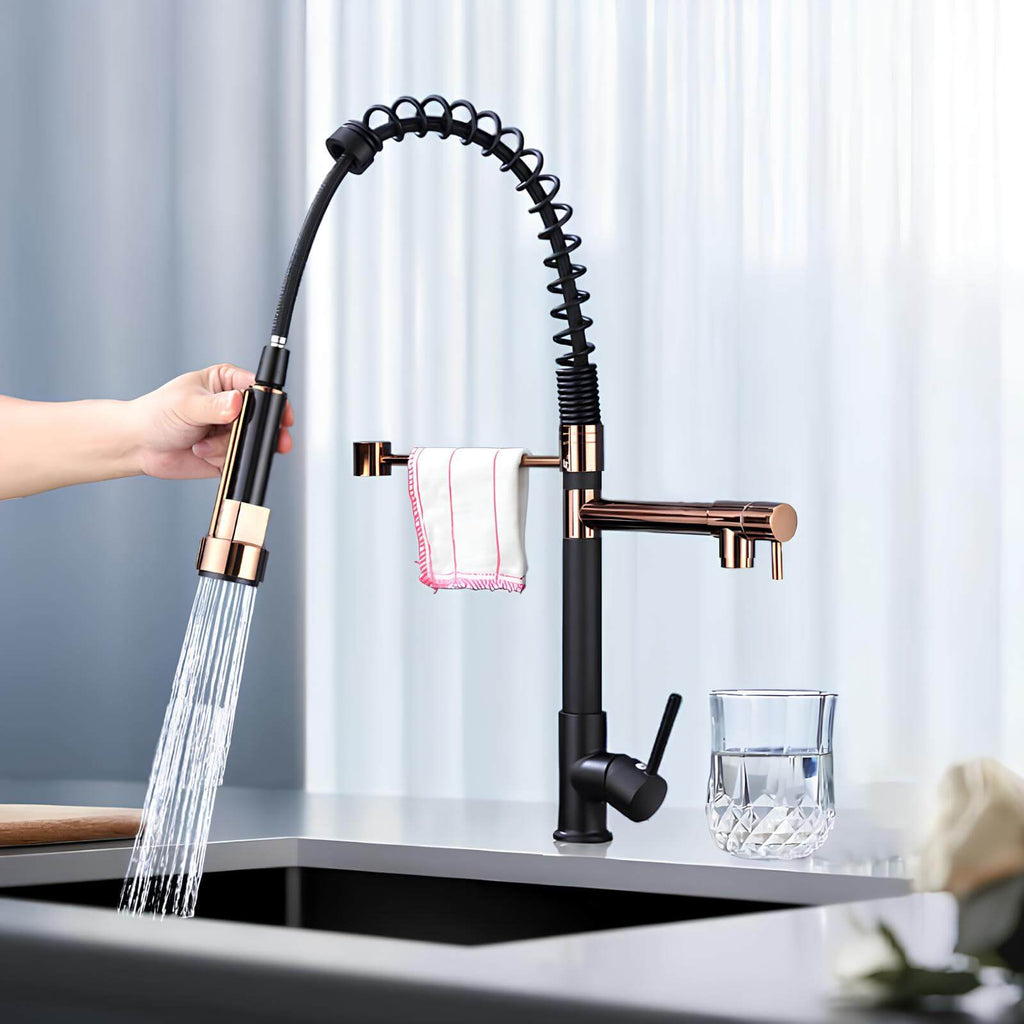 Robinet douchette multifonction - Design industriel  Le Mitigeur
