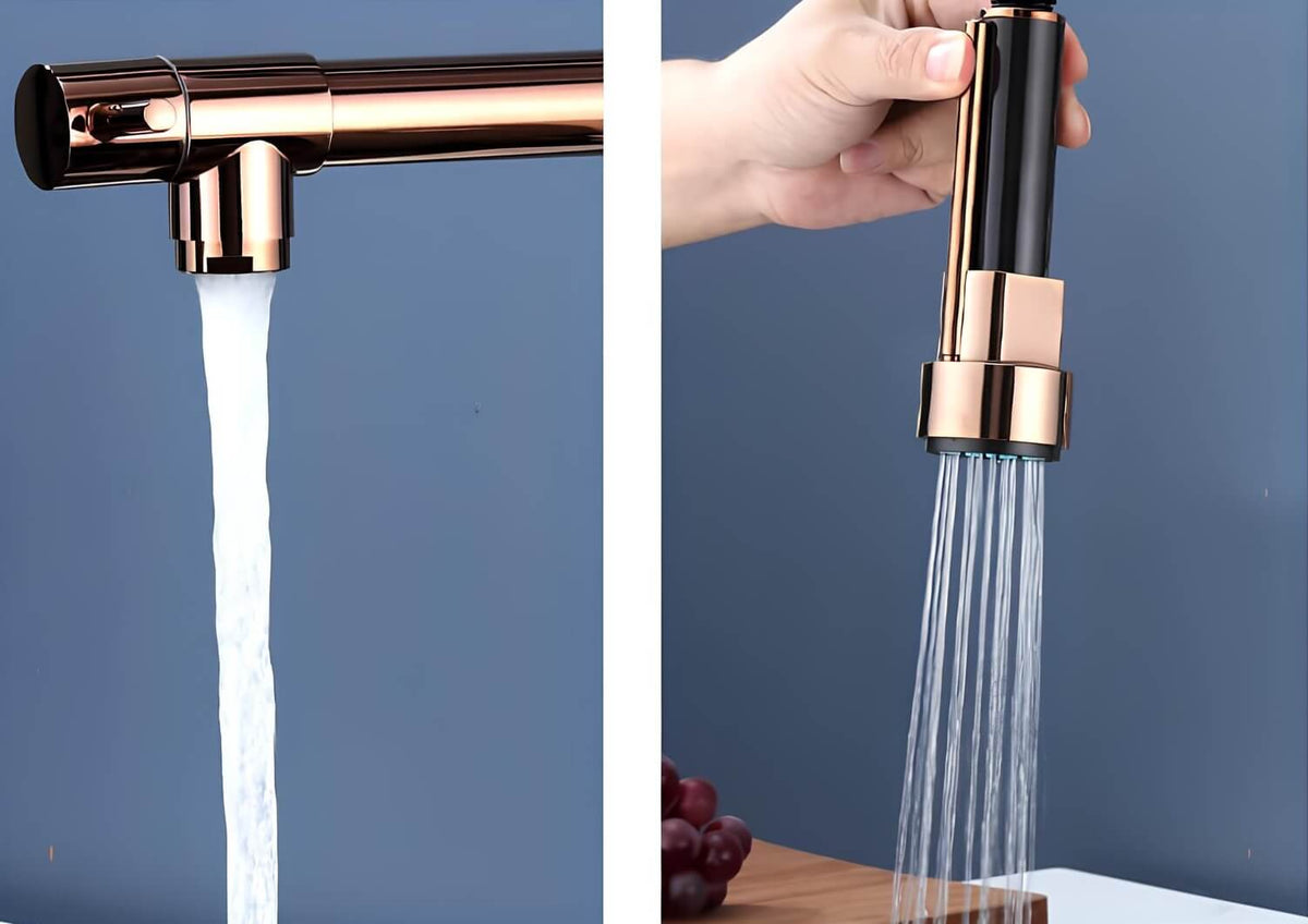 Robinet douchette multifonction - Design industriel  Le Mitigeur