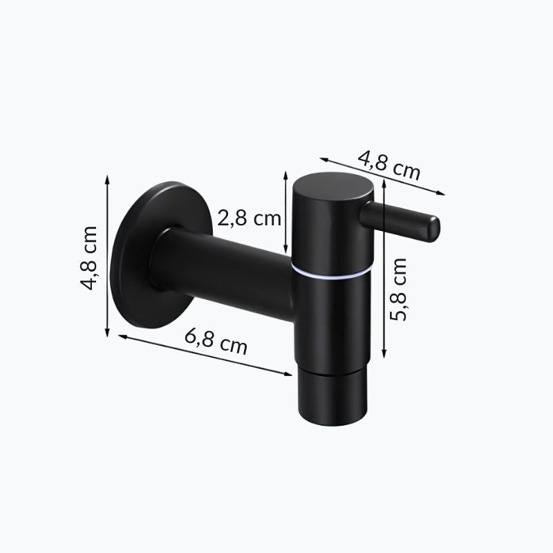 Robinet extérieur mural en acier inoxydable  Le Mitigeur