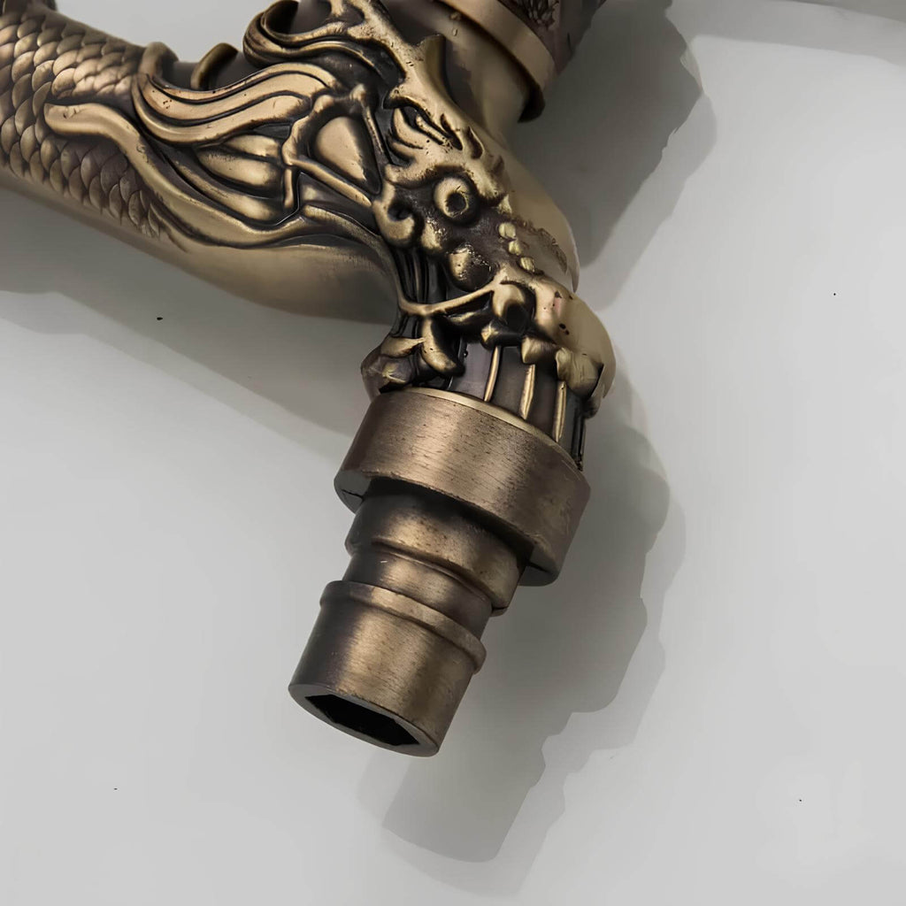 Robinet Extérieur mural – Style gravé  Le Mitigeur