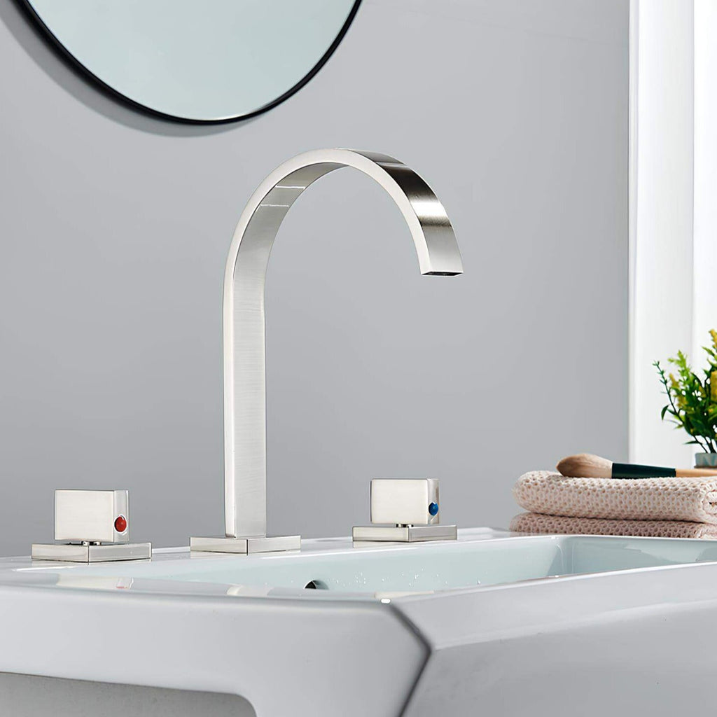 Robinet lavabo 3 trous - Doubles poignées  Le Mitigeur