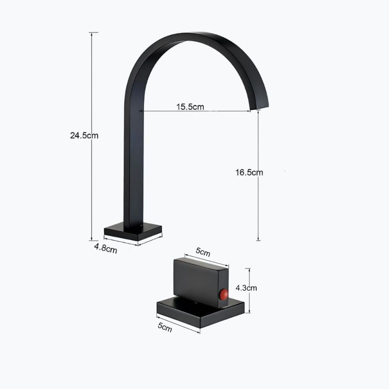 Robinet lavabo 3 trous - Doubles poignées  Le Mitigeur