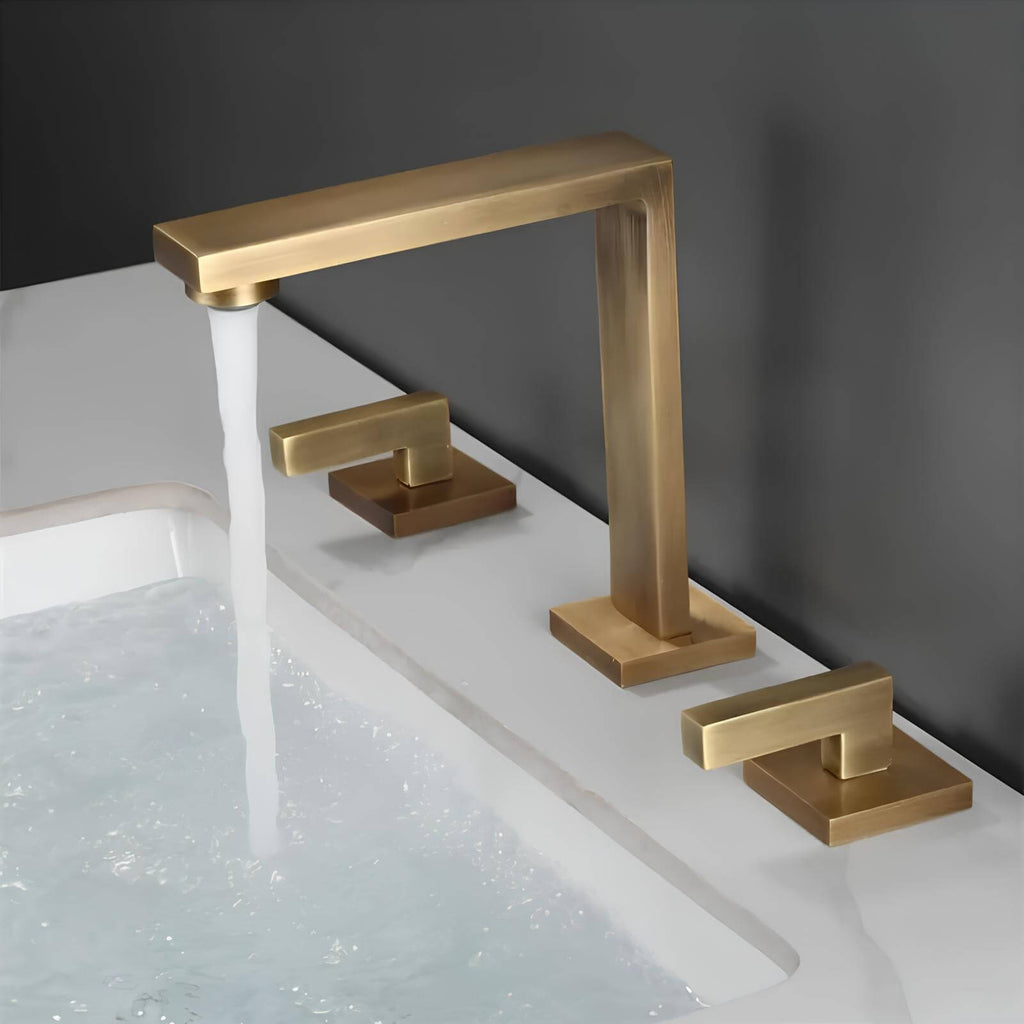 Robinet lavabo 3 trous– Style antique  Le Mitigeur