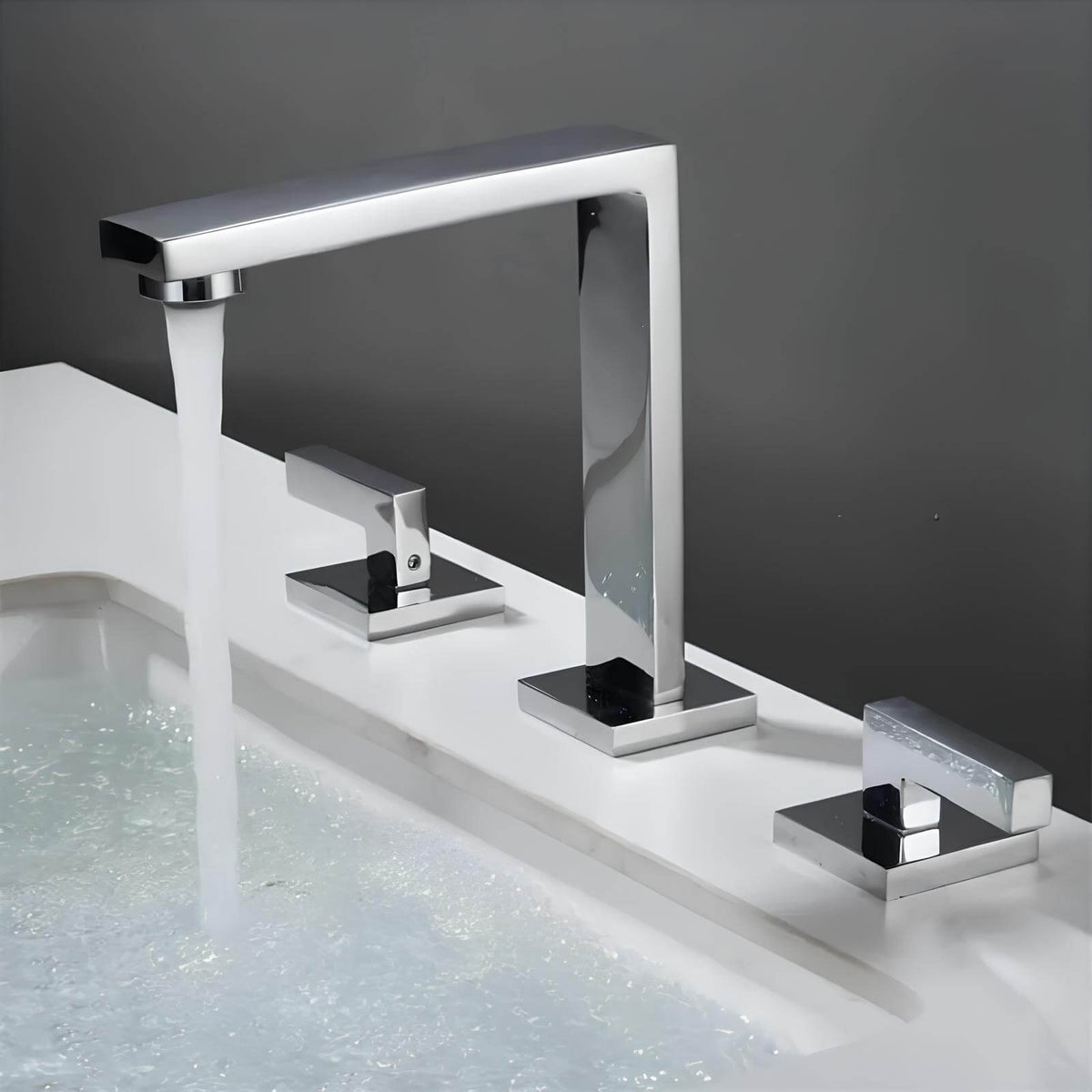 Robinet lavabo 3 trous– Style antique  Le Mitigeur
