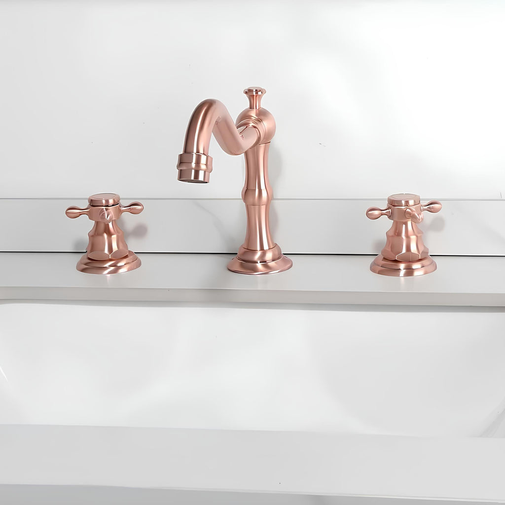 Robinet lavabo 3 trous - Style classique  Le Mitigeur