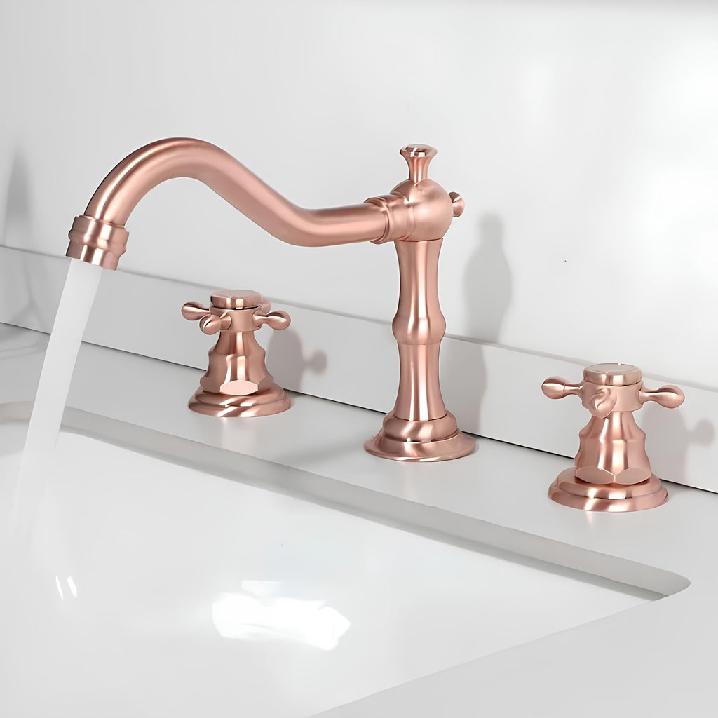 Robinet lavabo 3 trous - Style classique  Le Mitigeur