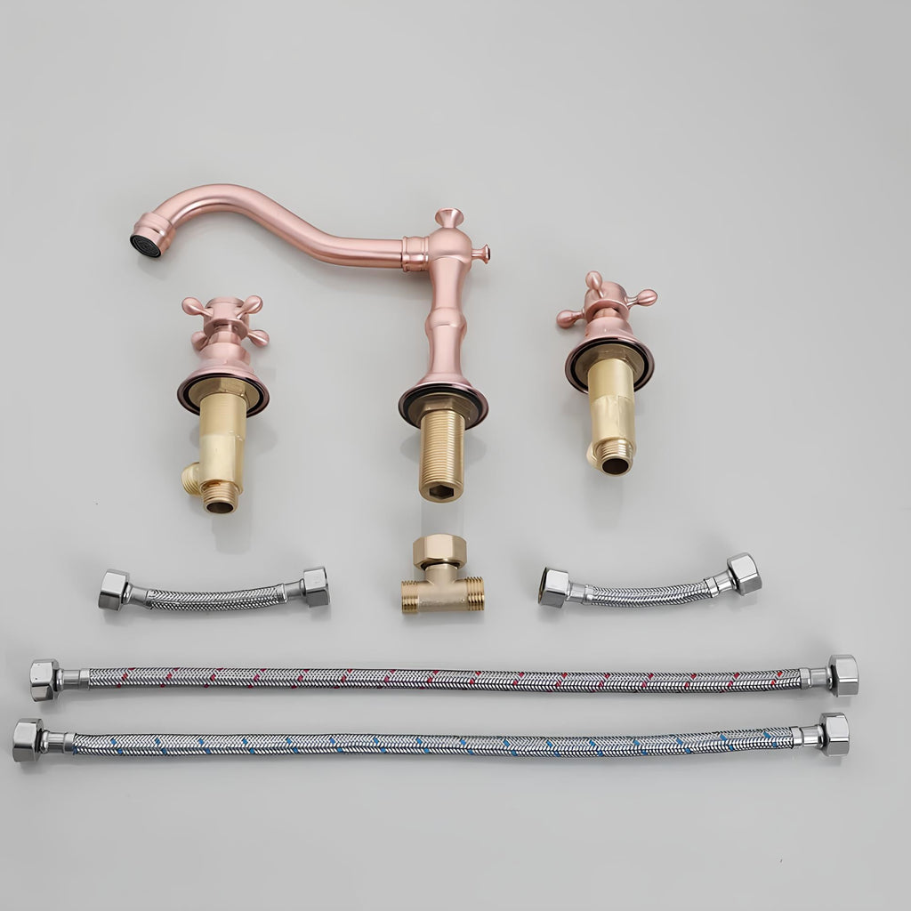 Robinet lavabo 3 trous - Style classique  Le Mitigeur