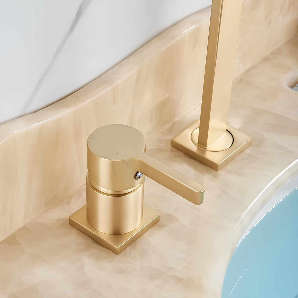 Robinet lavabo à large bec  Le Mitigeur