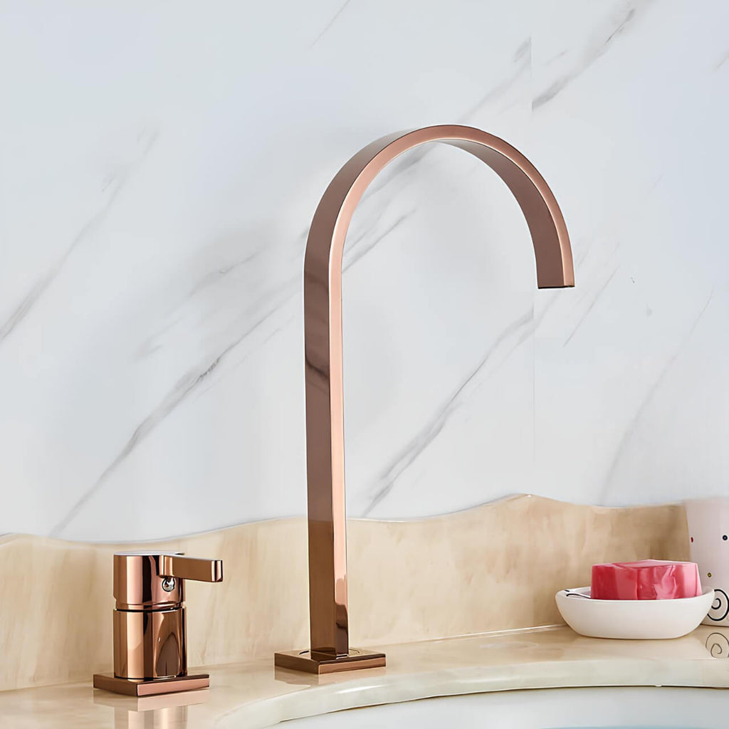 Robinet lavabo à large bec  Le Mitigeur