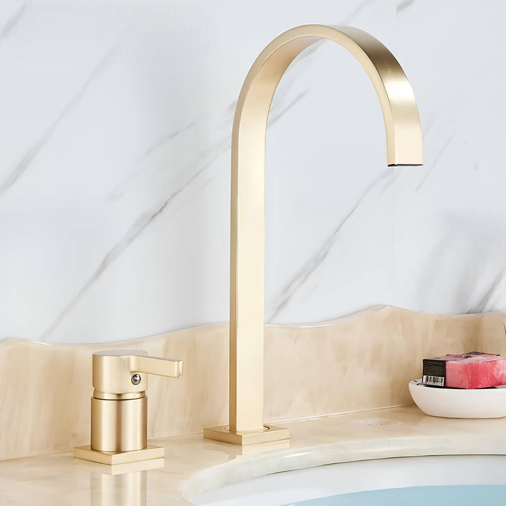 Robinet lavabo à large bec  Le Mitigeur