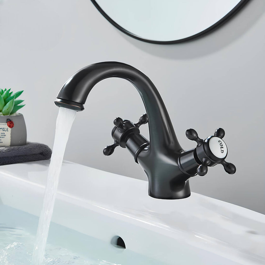 Robinet lavabo antique mélangeur  Le Mitigeur