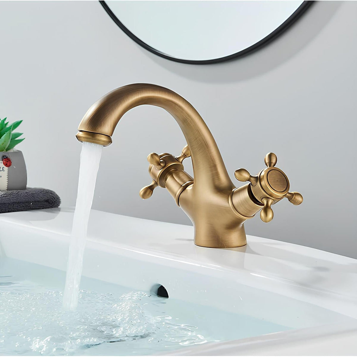 Robinet lavabo antique mélangeur  Le Mitigeur