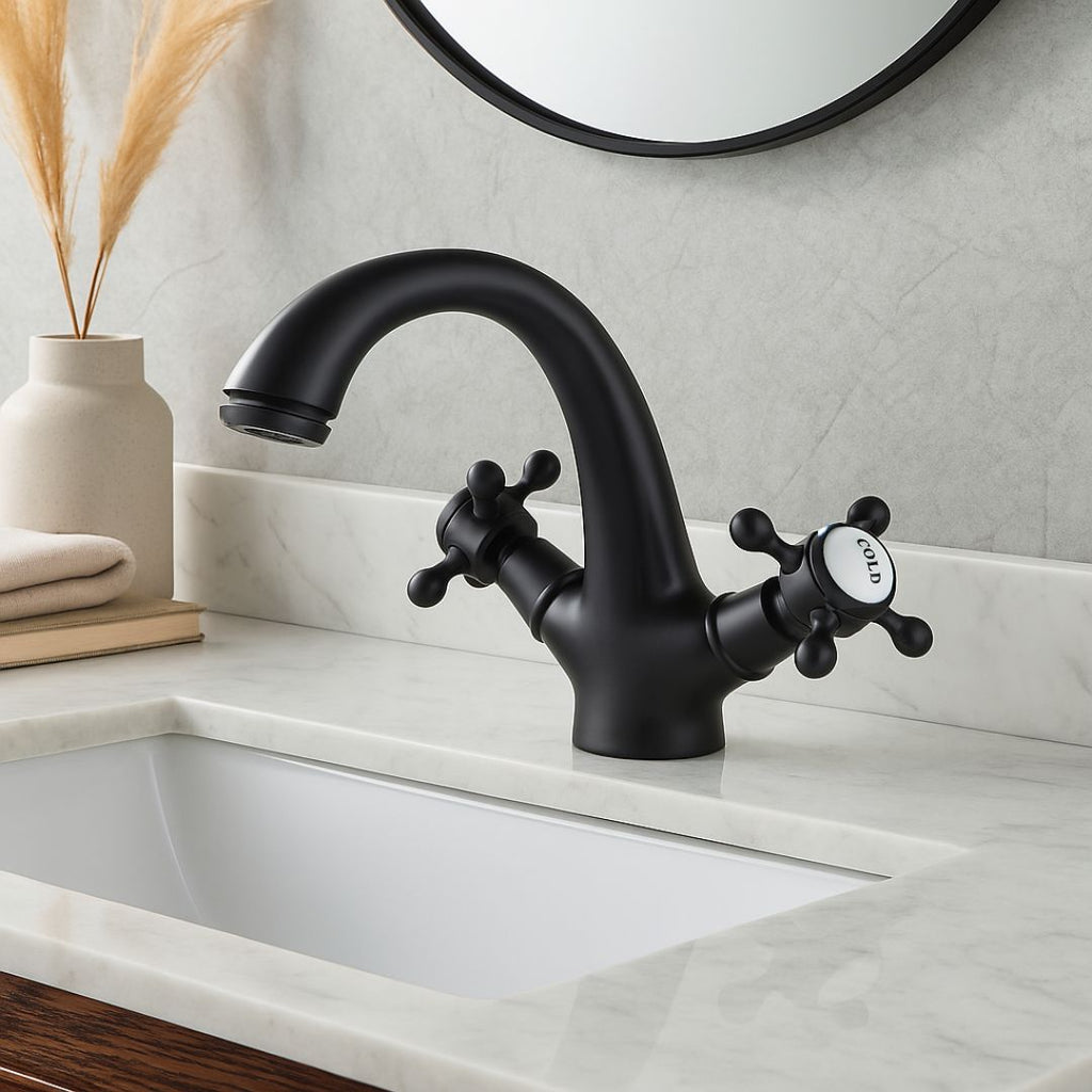 Robinet lavabo antique mélangeur  Le Mitigeur