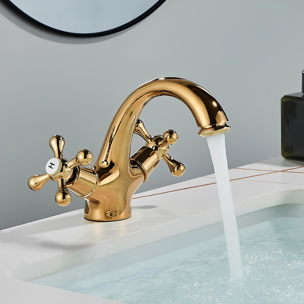 Robinet lavabo antique mélangeur  Le Mitigeur